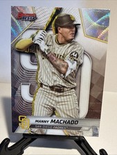 2022 Bowman's Best Manny Machado Wave Refractor #6