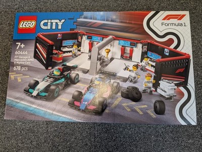 LEGO CITY: F1 Garage & Mercedes-Amg & Alpine Cars (60444) - Neu in OVP - Kostenloser Versand
