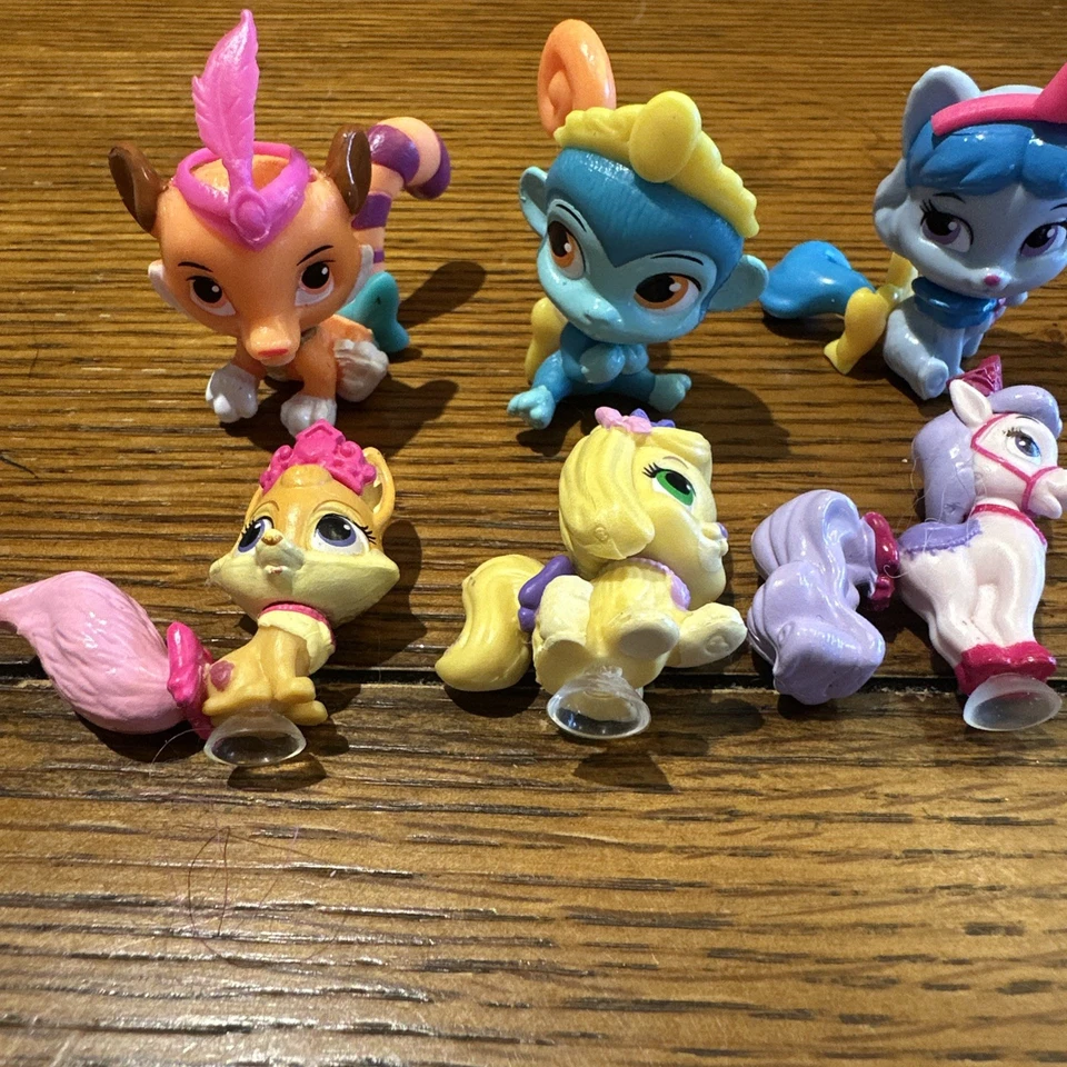 Disney принцесса дворец домашних животных лот из 6 игрушек фигурки маленькие игрушки - Изображение 2 из 4