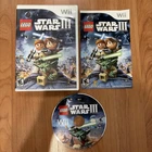 LEGO Star Wars III: The Clone Wars (Nintendo Wii, 2011) COMPLETE CIB EXCELLENT