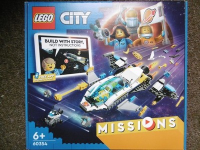 LEGO City Missionen 60354 Mars Raumschiff Erkundungsmission Neu in OVP WEIHNACHTSGESCHENKIDEE