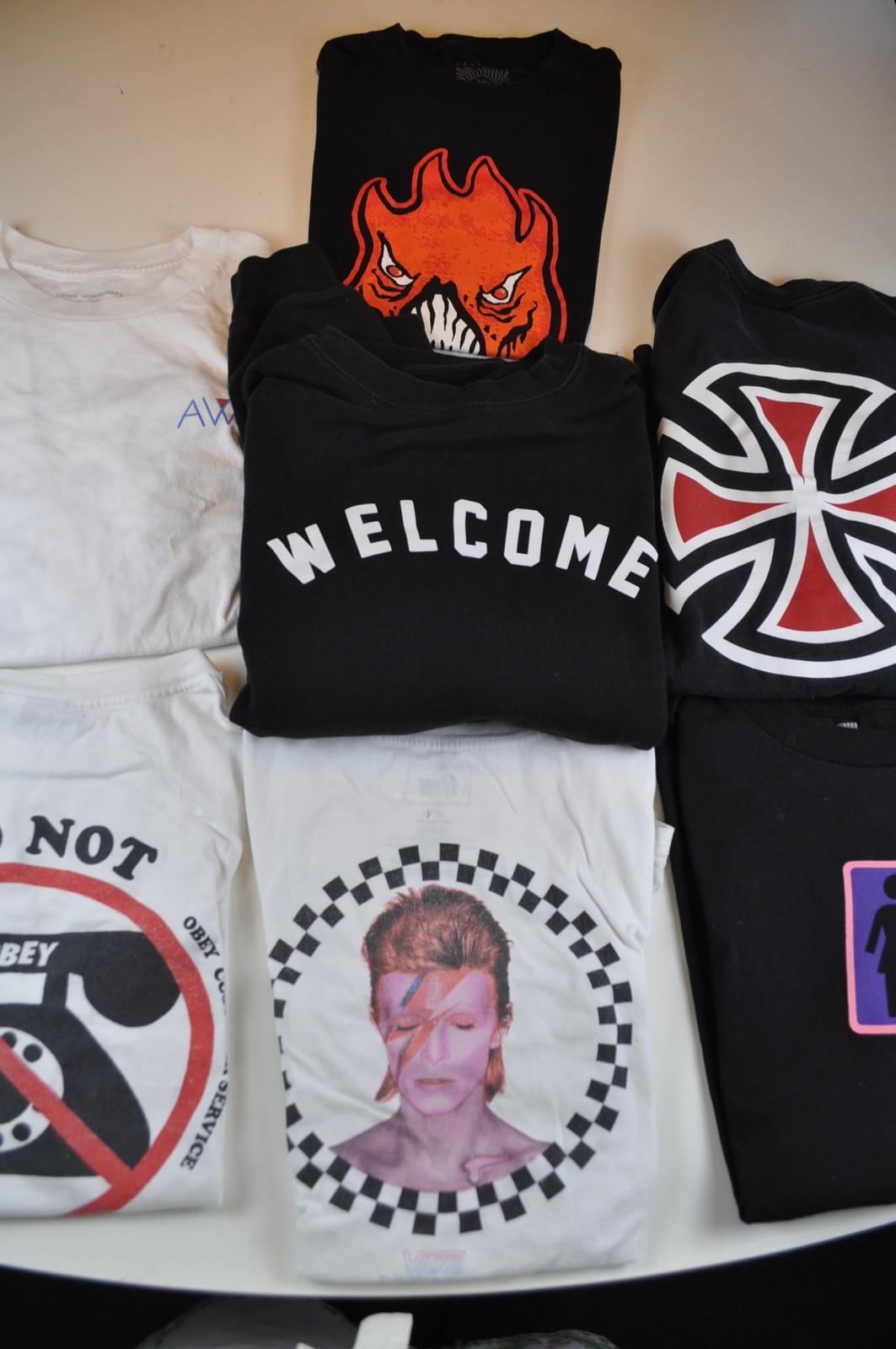 T Shirt Lot Boys Welcome Independent Girl Spitfire Read For 