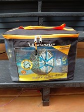 Pair Michelin Easy Grip Evolution Evo 13 Tire Snow Chains15 16 17 