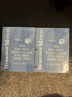2010 Ford Explorer Sport Trac Mercury Mountaineer Service Repair Shop Manual OEM