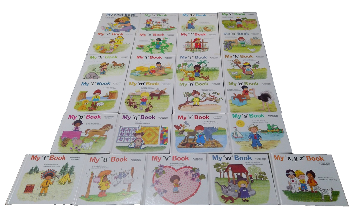 My First Steps to Reading Full Set 25 A-Z Jane Belk Hardcover