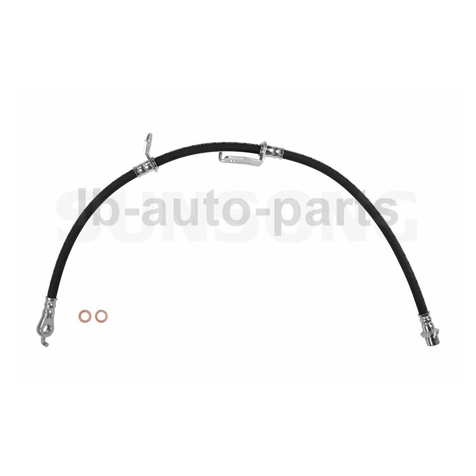 Brake Caliper Set with Hoses Driver Passenger Side Fits Toyota RAV4 2.5L - Image 3 of 4