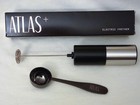 NEW ATLAS + FROTHER Hand Mixer DRINK Milk Coffee Handheld Foam Maker & SPOON SET — photo 1