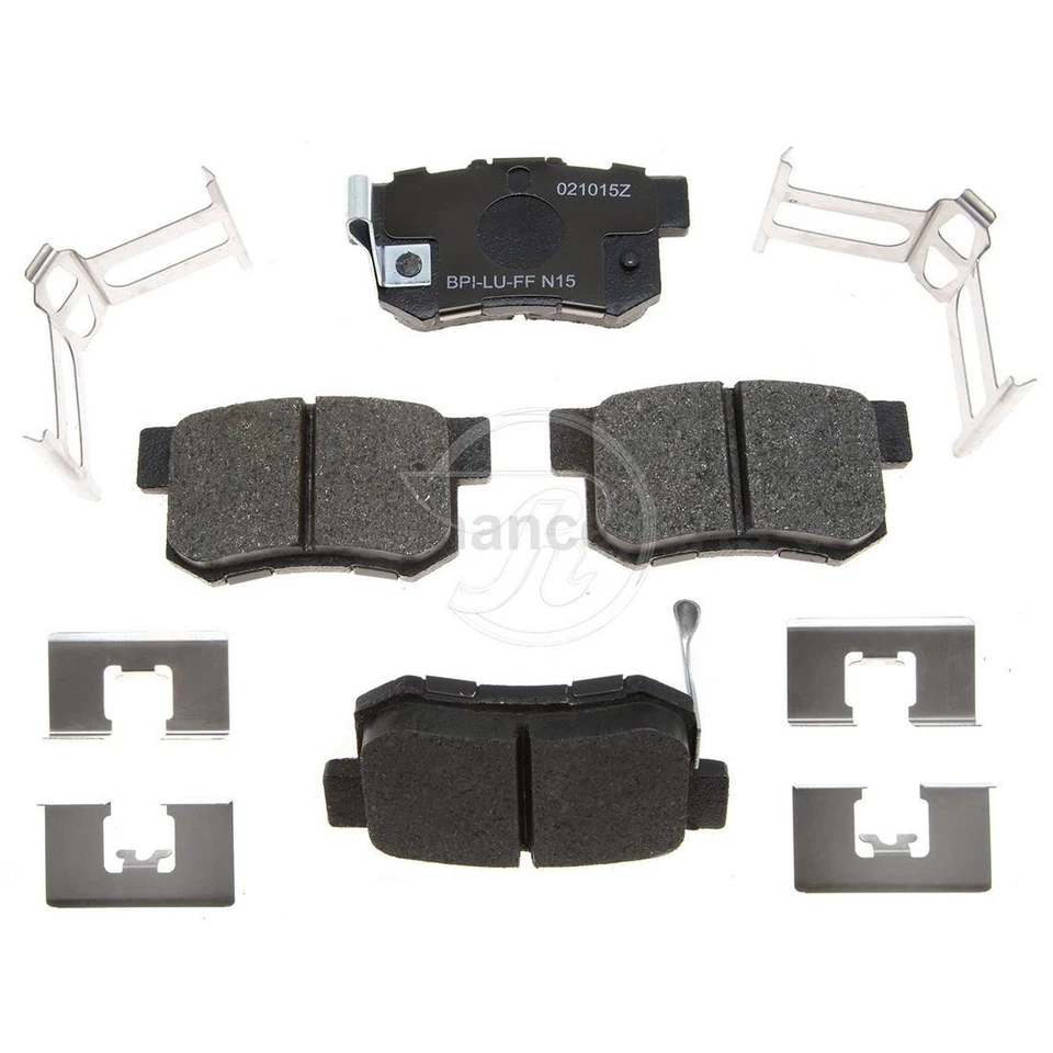 Juego de pastillas de freno de disco delanteras traseras rotor de freno de disco para Honda Element 2003-2011 Foto 2 de 4