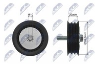 NTY Umlenk-/FüHrungsrolle, Keilrippenriemen RNK-PL-024 FüR Chevrolet Opel