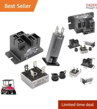 Battery Charger Repair Kit for 48V Club Car Golf Carts Replacement Parts