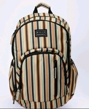 $70 NEW BillaBong Roadie Backpack Striped Lig...