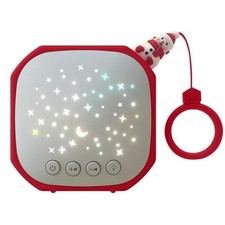 Portable Sound Machine Baby with Star Projector  White Noise Sound Snowman- S