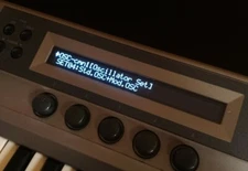 Korg Prophecy LUX Custom (Super Enhanced Black) PMVA LED Display ! 