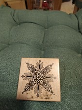 Rubber Stamp Beautiful Snowflake New