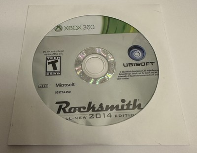 Rocksmith -- 2014 Edition (Microsoft Xbox 360, 2013) - DISC ONLY