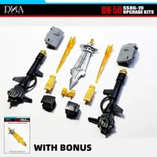 In Stock New DNA Design DK-50 Upgrade Kits for SS86-19 Dinobot Snarl WITH Bonus