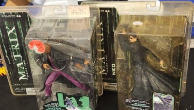 Matrix NEO Burly Brawl Series 2 Figure Mcfarlane Toys Keanu Reeves Morpheus 2