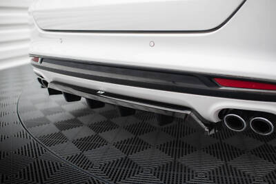 Mittlerer Diffusor Heck Ansatz DTM Look für Ford Mondeo Sport Mk5 Facelift / Fus