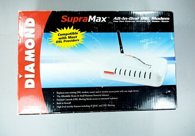 Diamond Multimedia Supramax All In One DSL Modem 