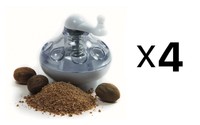 Norpro Nut & Hard Spice Grinder For Nutmeg Ginger Rock Salt Peppercorn (4-pack) on sale Norpro Nut & Hard Spice Grinder For Nutmeg Ginger Rock Salt Peppercorn (4-pack) on sale