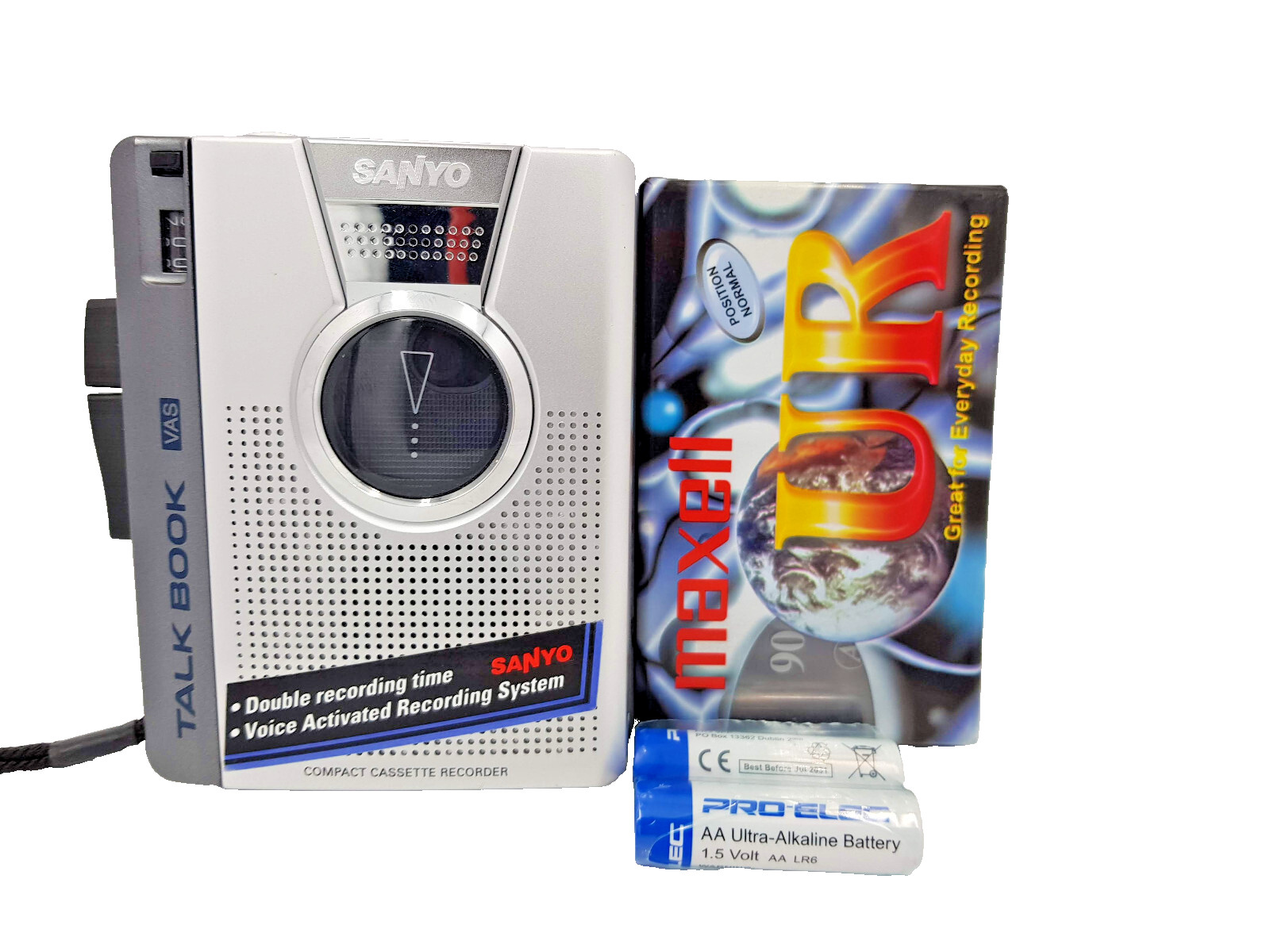 Sanyo TRC-1149 Voice Recorder Standard Cassette Dictaphone Dictation Machine