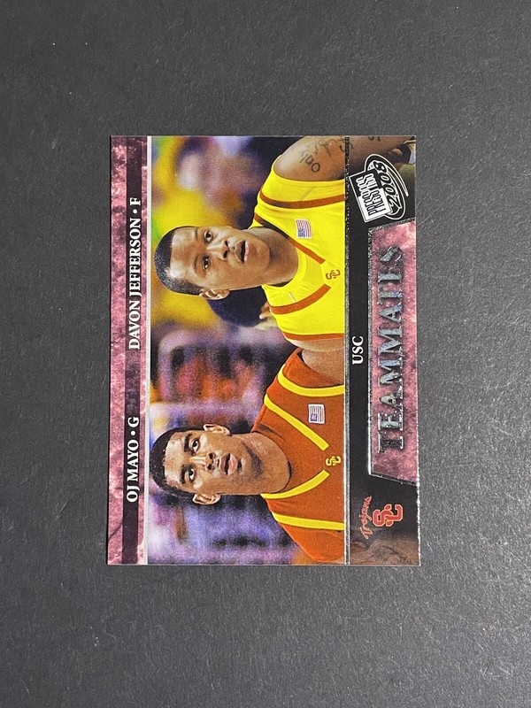 2008-09 Press Pass OJ Mayo / Davon Jefferson Rookie Card #59 - USC Trojans