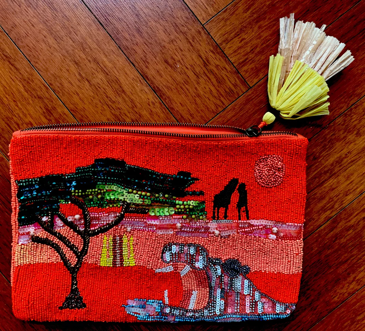 Zara cheap beaded purse