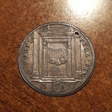 Clemente X  (1670-1676) - GIULIO 1675 Argento ROMA - A_139.