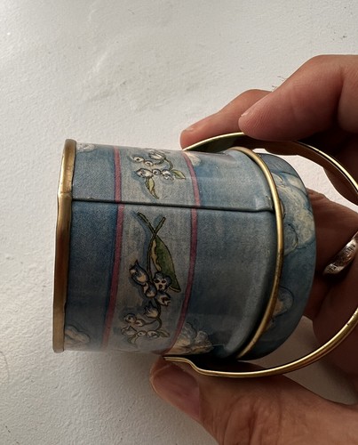 Cesta ovalada de colección Keller Charles de Filadelfia conejo de hojalata - Imagen 6 de 6