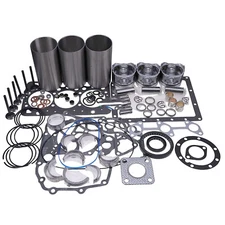 Overhaul Rebuild Kit for Kubota Engine D722 D722E Bobcat 453F 316 320 322