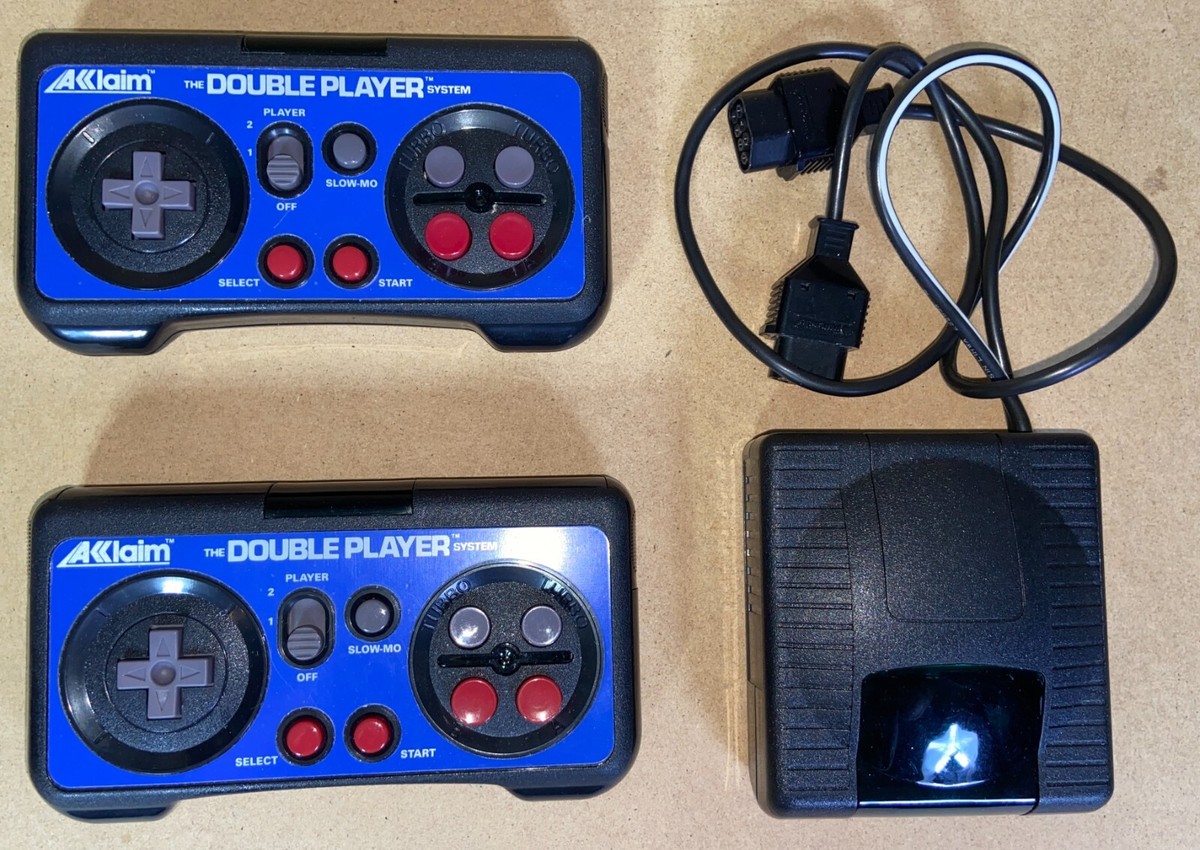 1989 Acclaim The Double Player Wireless Head-to-Head System