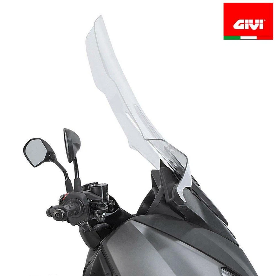 PARABREZZA GIVI D2136ST PRONTO A MONTAGGIO FOR YAMAHA 300 X MAX 2017-2018 - Immagine 3 di 4