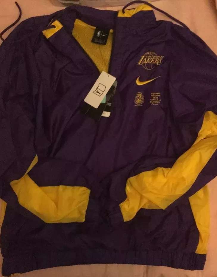 Nike lakers deals tracksuit