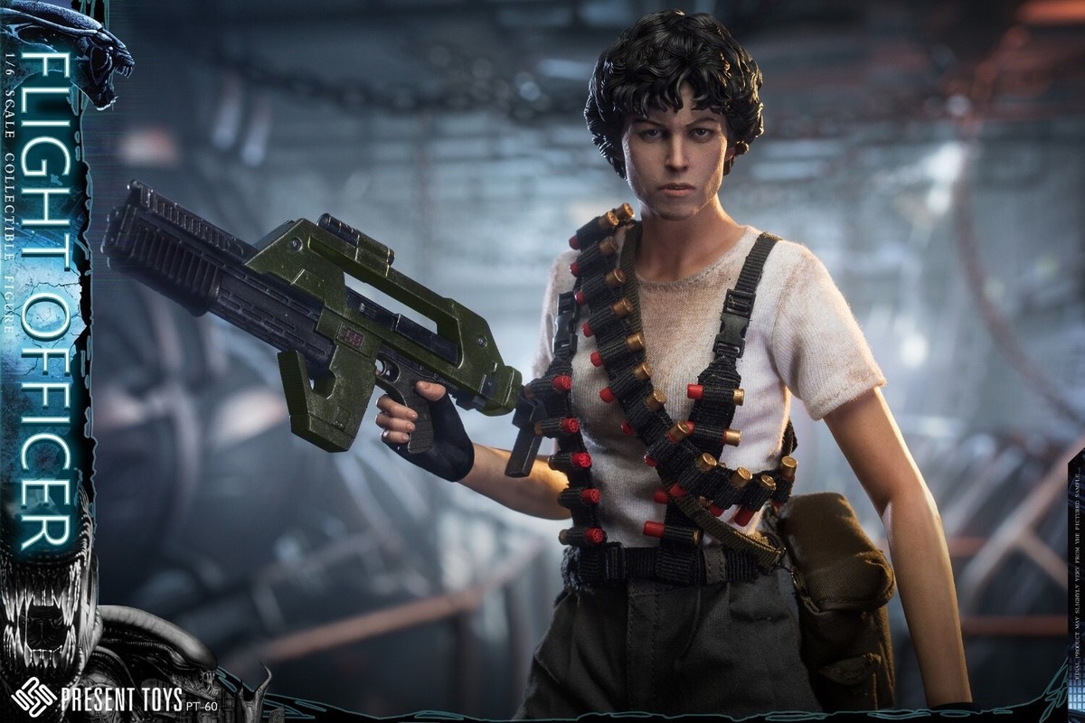Pre-order PRESENT TOYS PT-sp60 Aliens Ellen Ripley Female 1:6