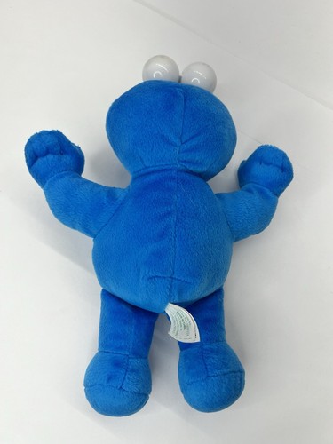 Vintage 11" Sesame Street Cookie Monster Blue Plush Stuffed Fisher Price Mattel - Picture 4 of 11