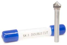 SK-3 90° Countersink - Premium Double Cut Tungsten Carbide Burr