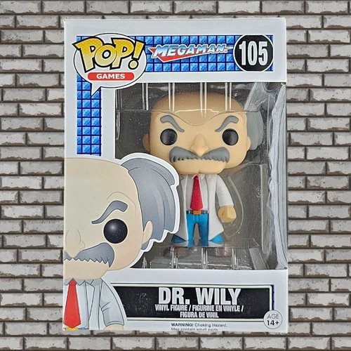 Funko Pop! Dr. Wily (Mega Man) *Minor Box Damage* w/protector