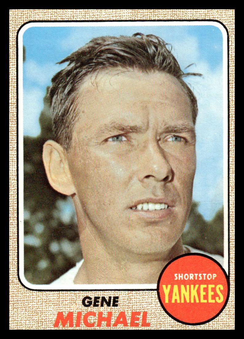 1968 Topps Gene Michael #299 New York Yankees Baseball Card | eBay