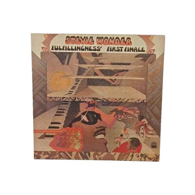 Stevie Wonder - Fulfillingness First Finale (1974 Vinyl LP #T6-332S1) 