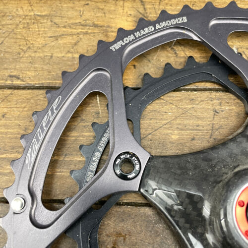 Zipp Speed Weaponry Carbon Fiber Crank Arm Right 172.5 Ring Double Quad NOS - Picture 6 of 18