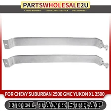 2x Fuel Tank Strap for GMC Yukon XL 2005 Chevrolet Suburban 2500 00-01 6.0L 8.1L