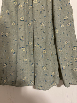 Urban Outfitters Womens Dress Small Green Floral Mini Short Sleeve | eBay