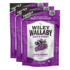 Soft & Chewy Australian-Style Licorice Candy, 24oz, 3-Pack
