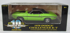 ERTL American Muscle 1/18 Diecast 1970 Dodge Challenger R/T MIB Lime Green Y797