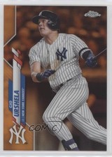 2020 Topps Chrome Orange Refractor 23/25 Gio Urshela #34 y8h