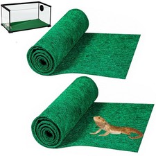 HERCOCCI 2 Pack Reptile Carpet, 39    x 20    Terrarium Be
