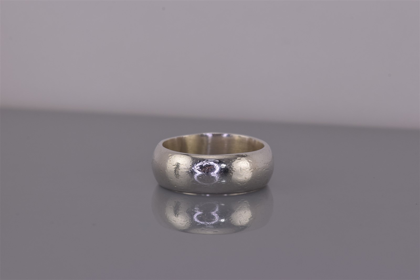 Sterling Silver 7mm Rounded Solid Classic Band Ri… - image 4