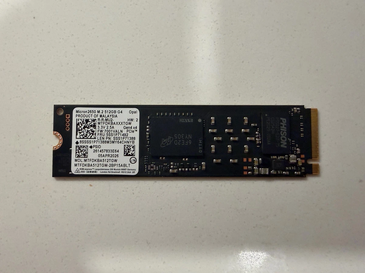 Micron M.2 Interface 512 GB Solid State Drives for sale - eBay