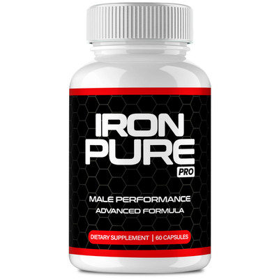 Iron Pure Supplement Capsules, Official Iron Pure Advanced Pills (1 Pack)