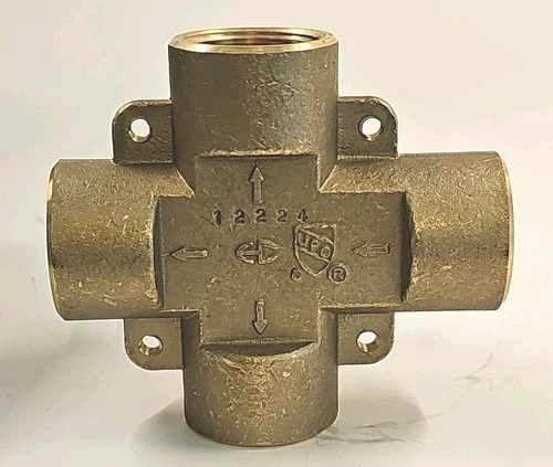 Signature Hardware SH6103 Edenton Brass 3/4" 6-Way Transfer Valve - Picture 5 of 12